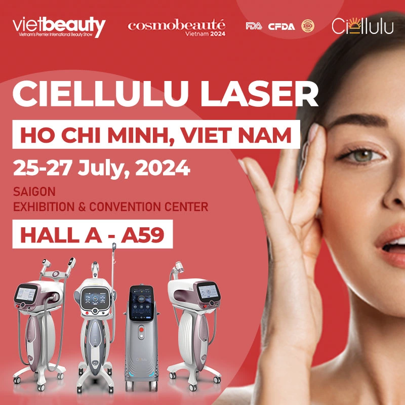 Invitation à Vietbeauty 2024 : Rejoignez Ciellulu Laser au premier salon de la beauté du Vietnam